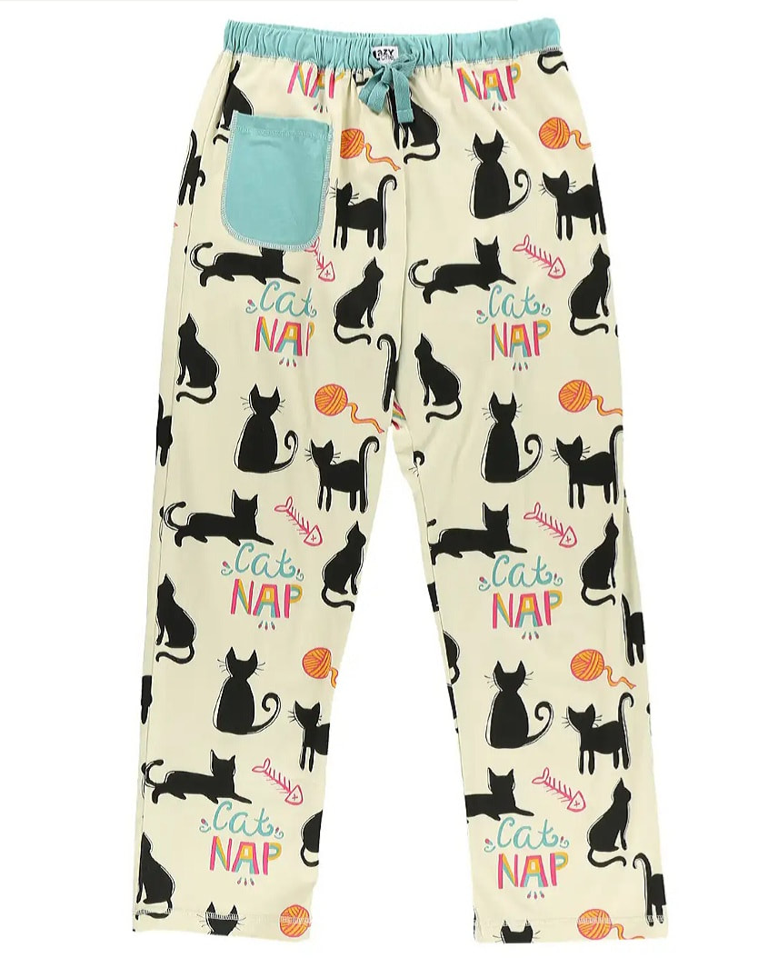 Cat Nap by Lazy One - Cotton Sleep Pants